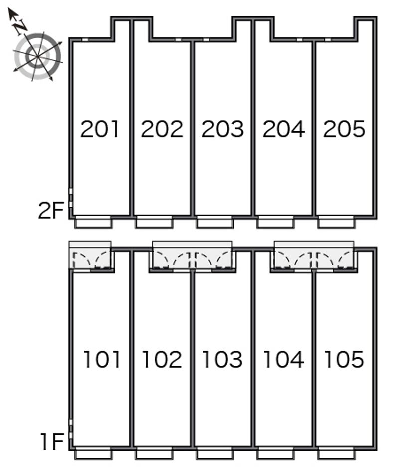 CLEINO Hamadayama A Floor plan layout diagram