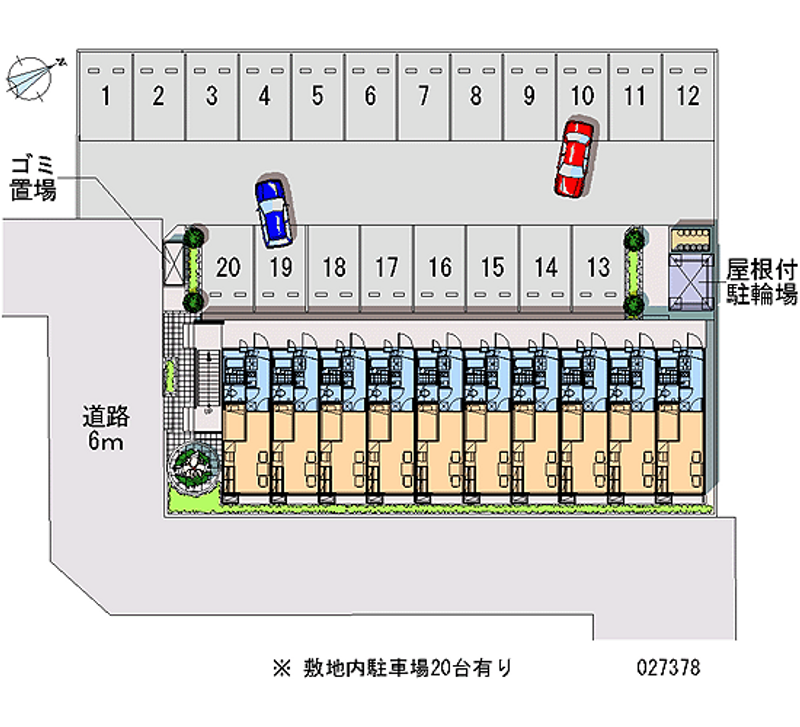 27378 Monthly parking lot