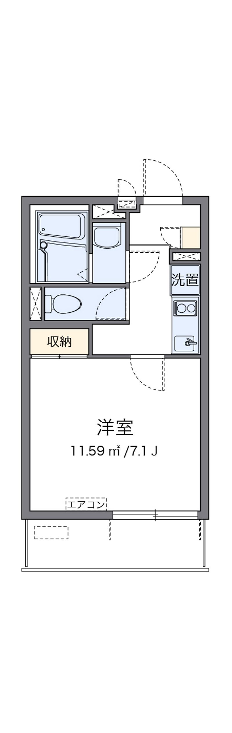 クレイノル　メルシェ 間取図