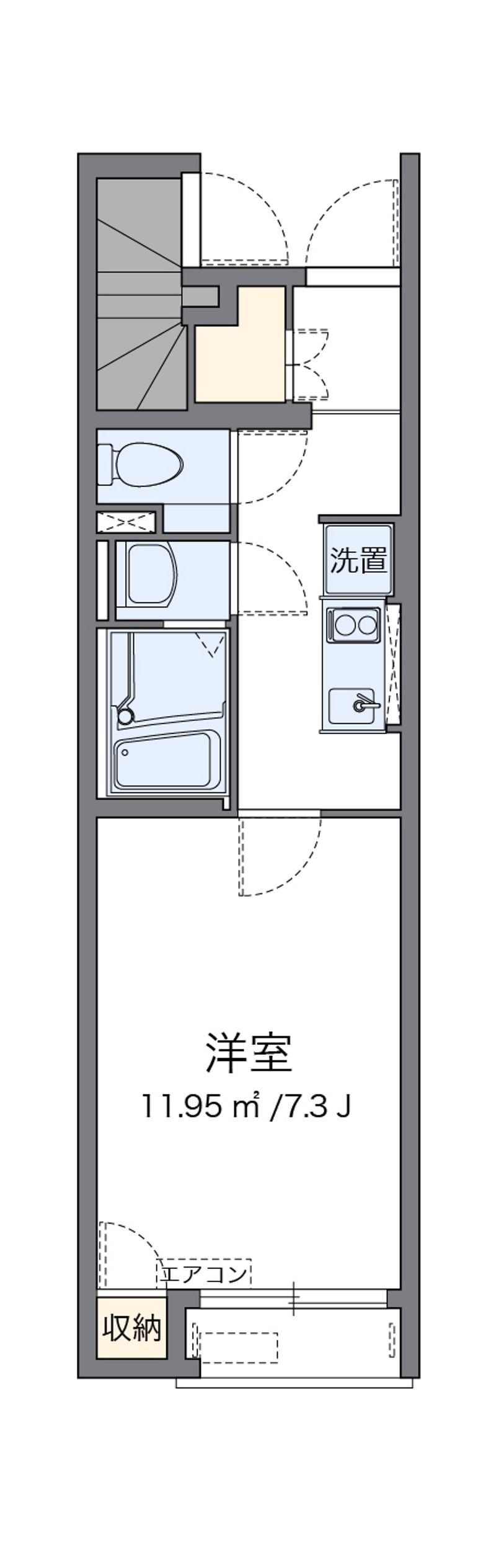 レオネクスト松橋 間取図