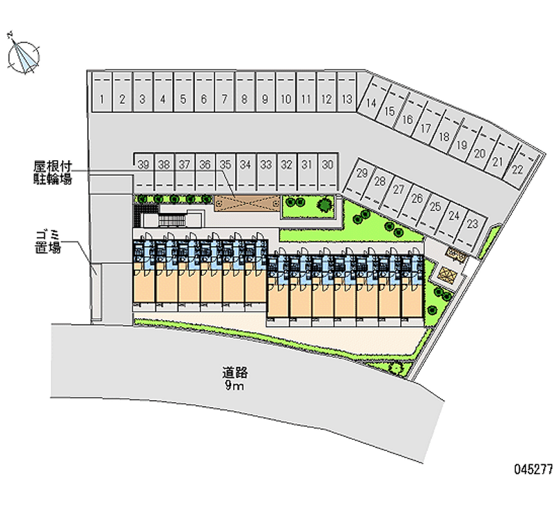 45277 Monthly parking lot