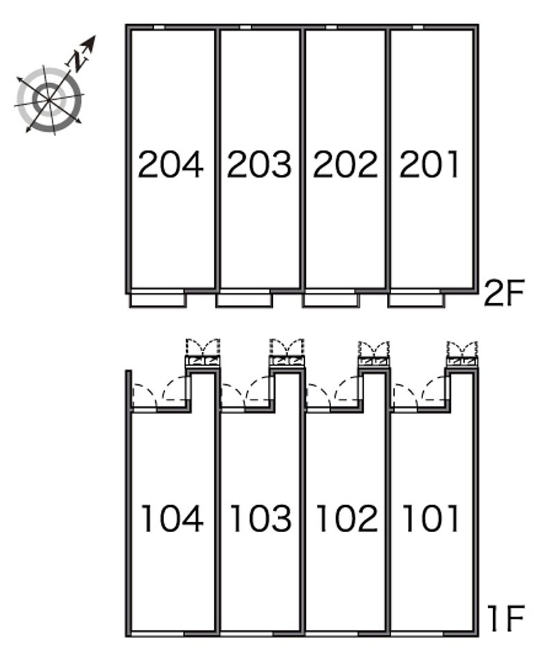 レオネクストエスペランサ 間取配置図