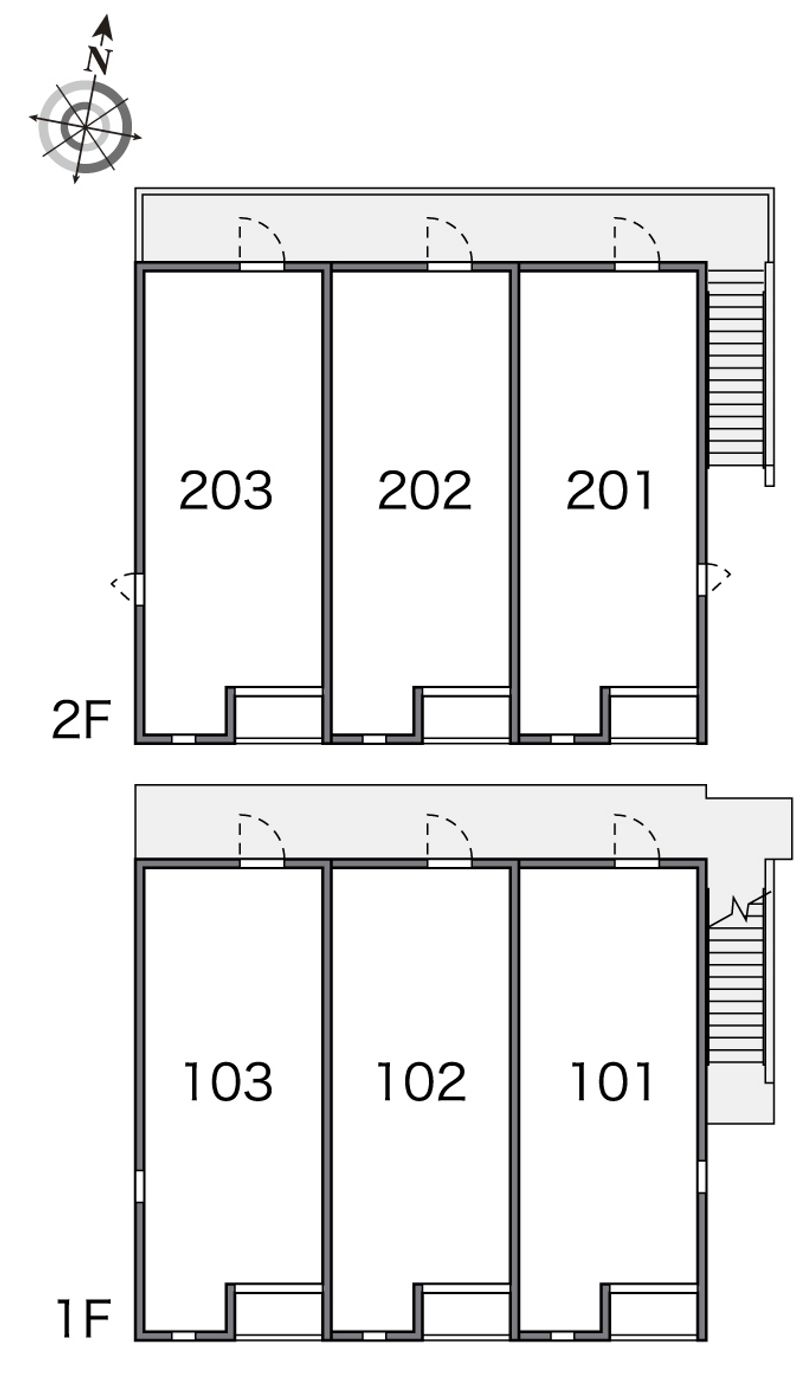 レオネクストエルマール 間取り配置図