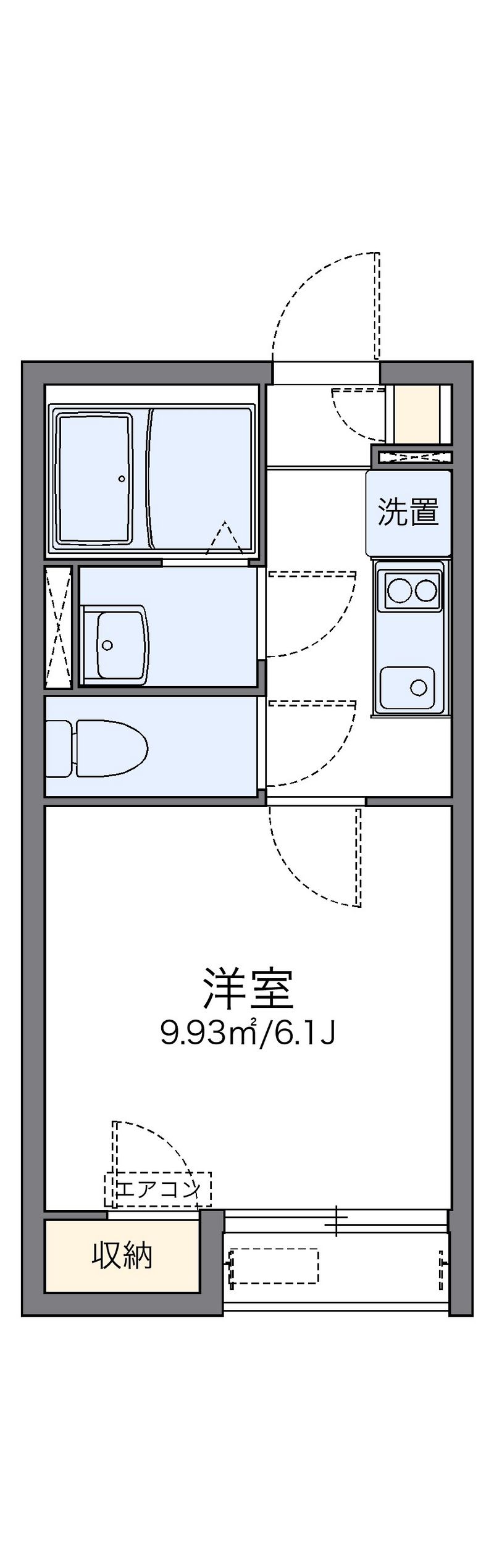 レオネクストエスペランサＬｅｏ 間取図