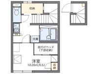 レオパレスＥ柳原 間取り図