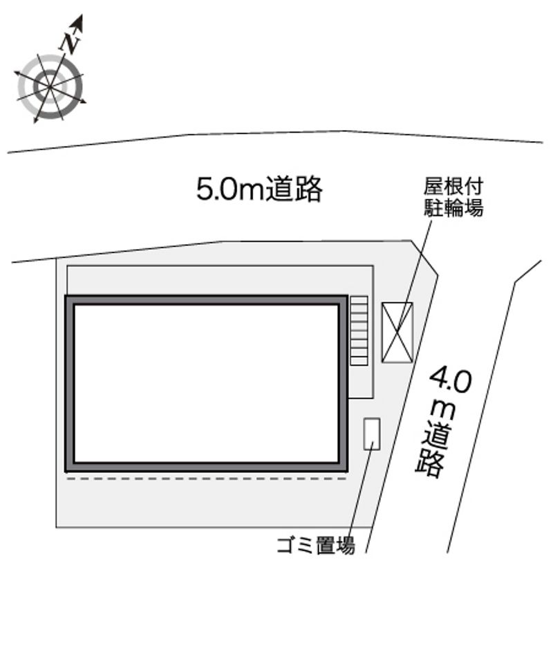 レオパレスエーデルハイム 配置図