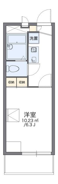 レオパレスサニーコート 間取り図