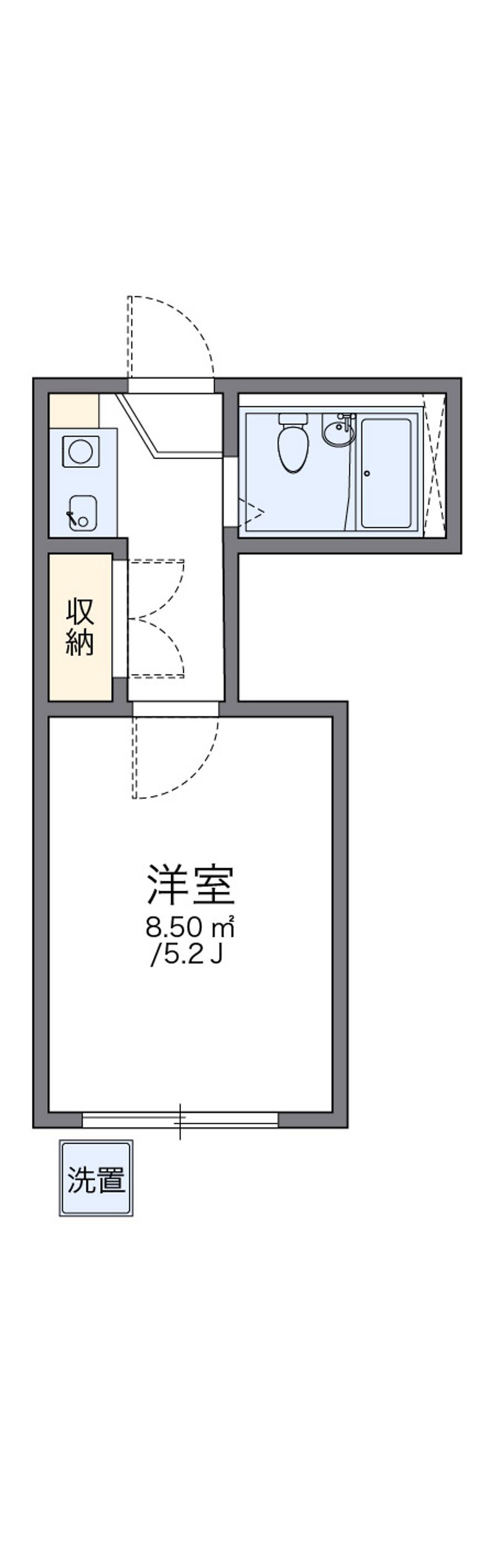 leopalace ASANO Floor plan