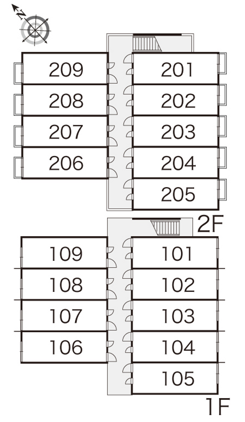 leopalace Aillis 평면 배치도