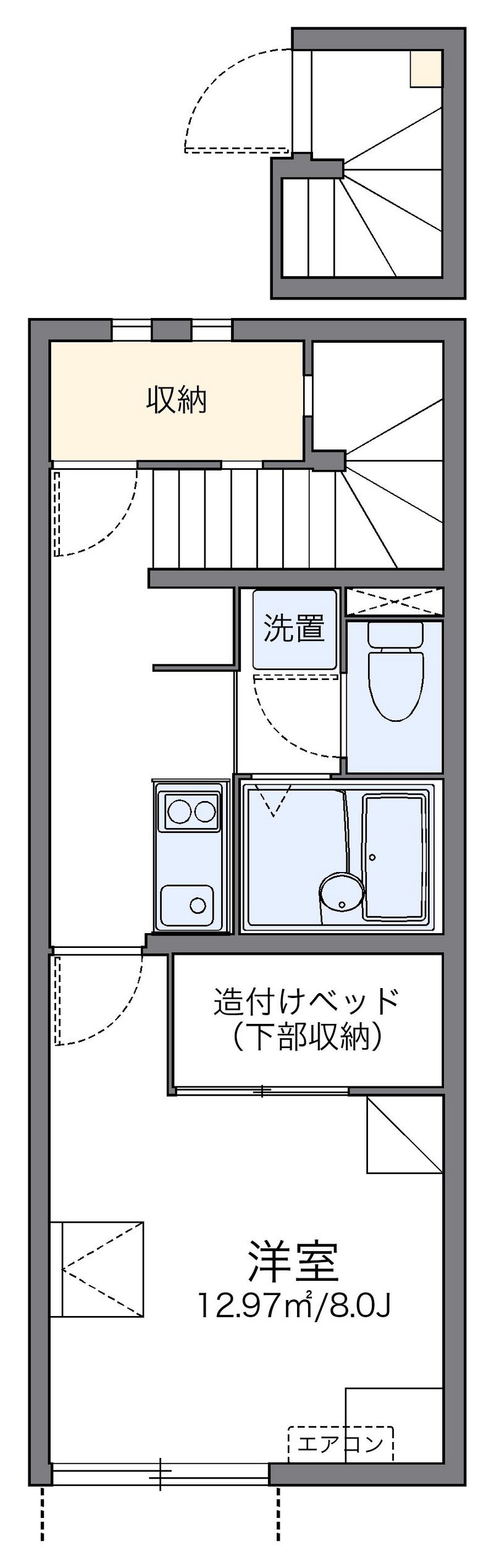 レオネクストスプリングヒル 間取図