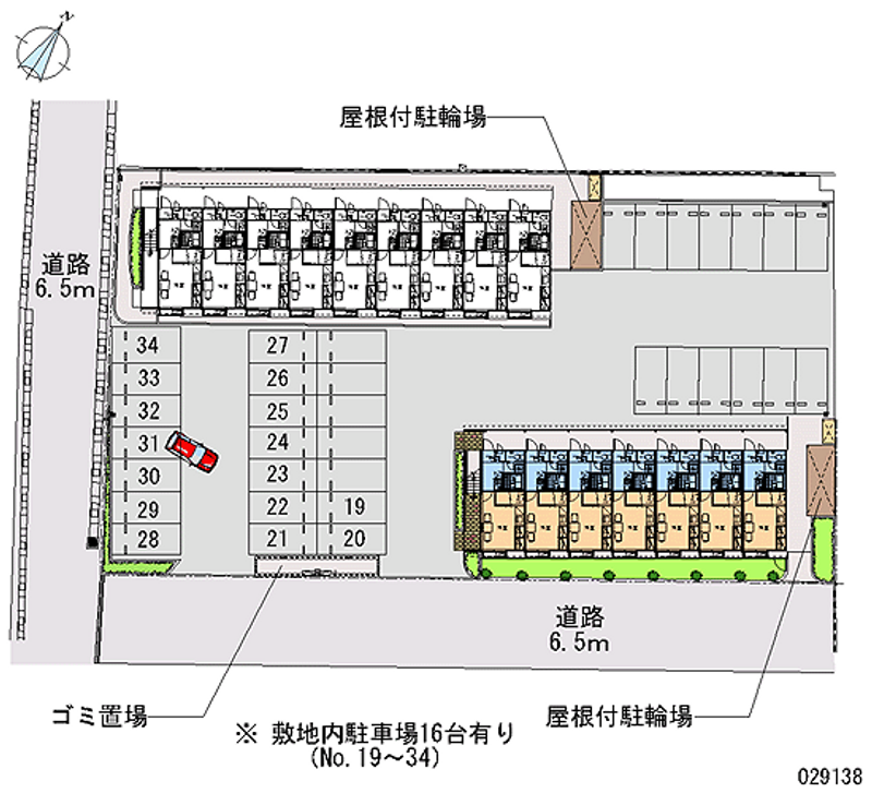 29138 Monthly parking lot