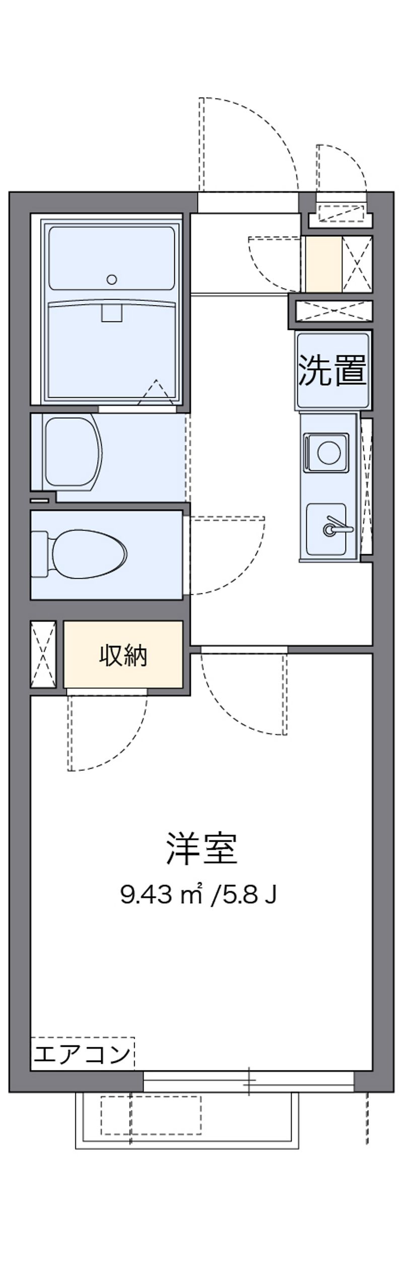 VIALO Takashimadaira Residence A Floor plan