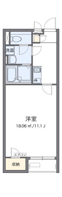 クレイノイヤサカ 間取り図