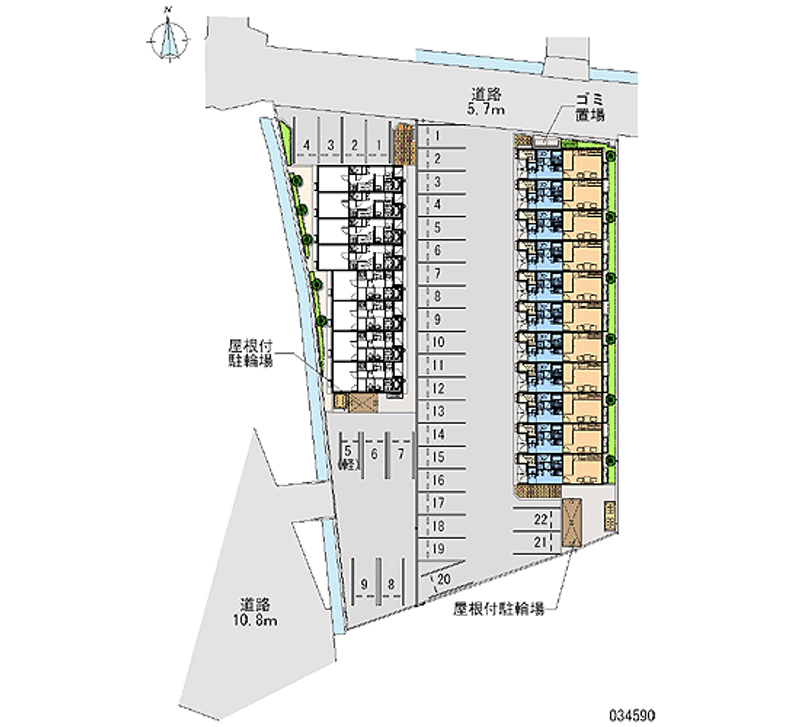 34590 Monthly parking lot