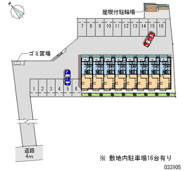 33105 Monthly parking lot