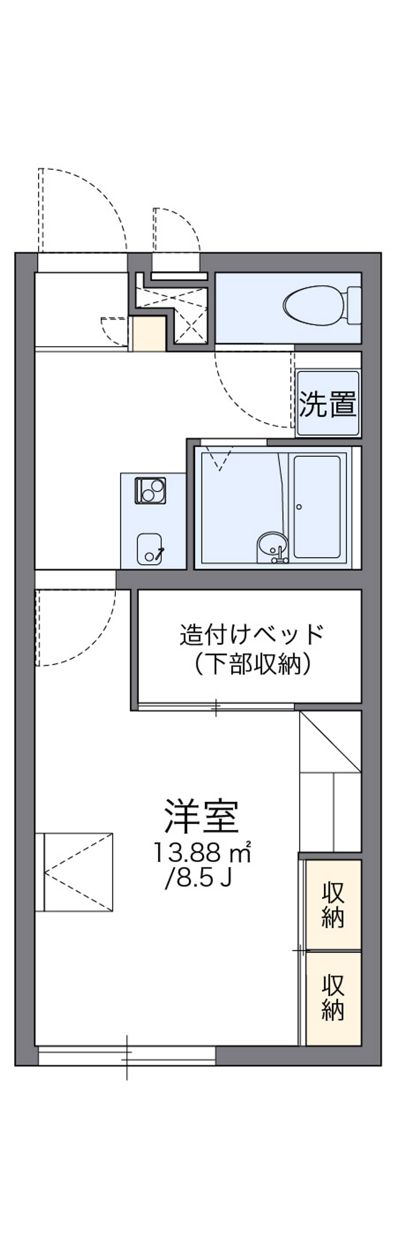 leopalace Cuore 户型图