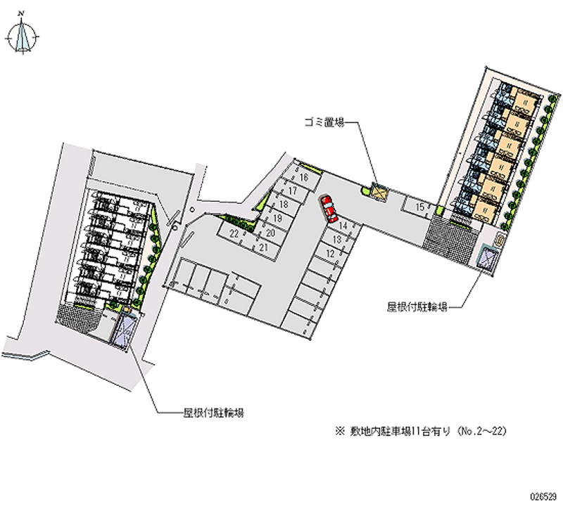 26529 Monthly parking lot