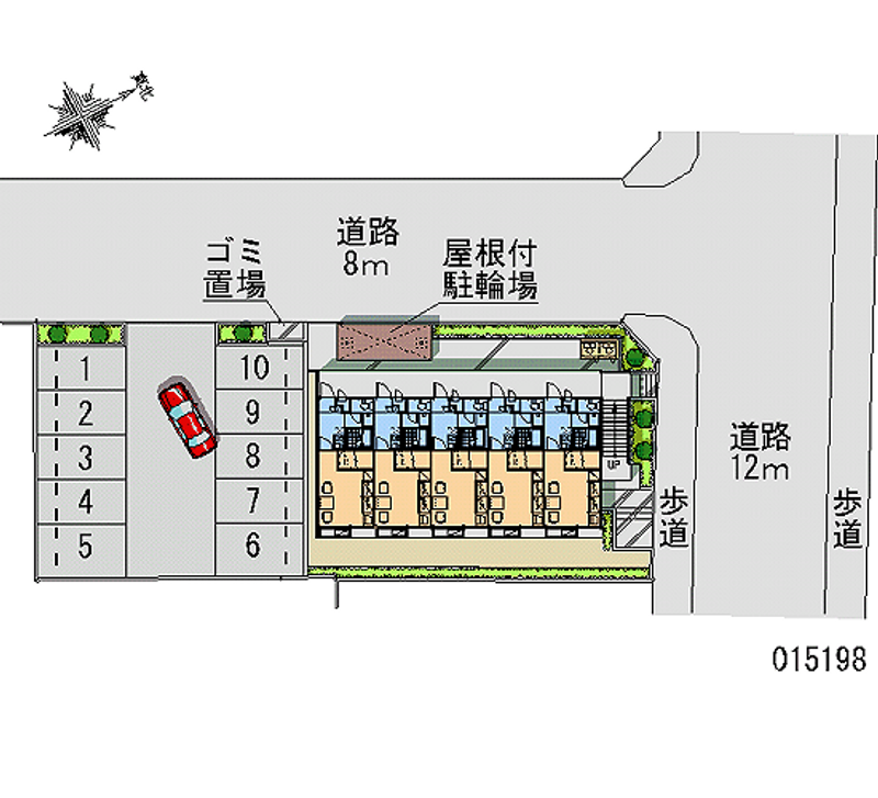 15198 Monthly parking lot