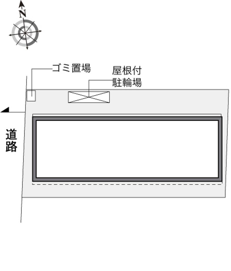 レオパレス中江 配置図