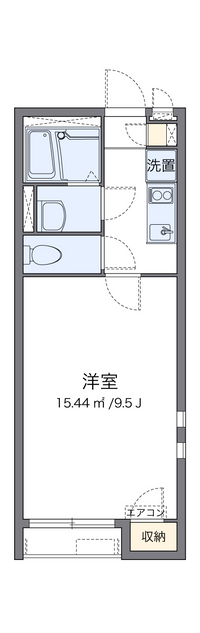 クレイノリーウン 間取り図