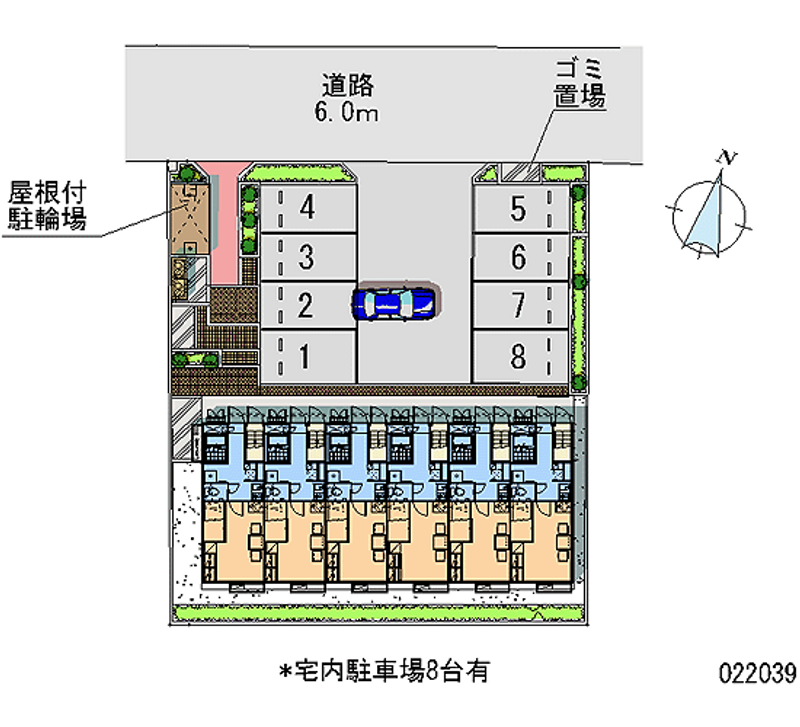 22039 Monthly parking lot