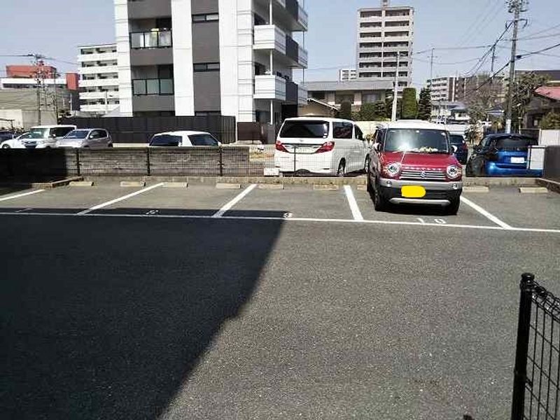 レオパレスリバーパーク菅原 駐車場