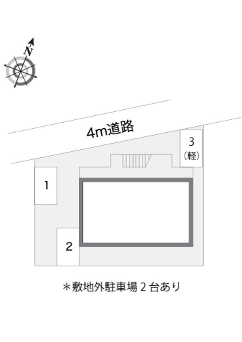 レオパレスブライト 配置図