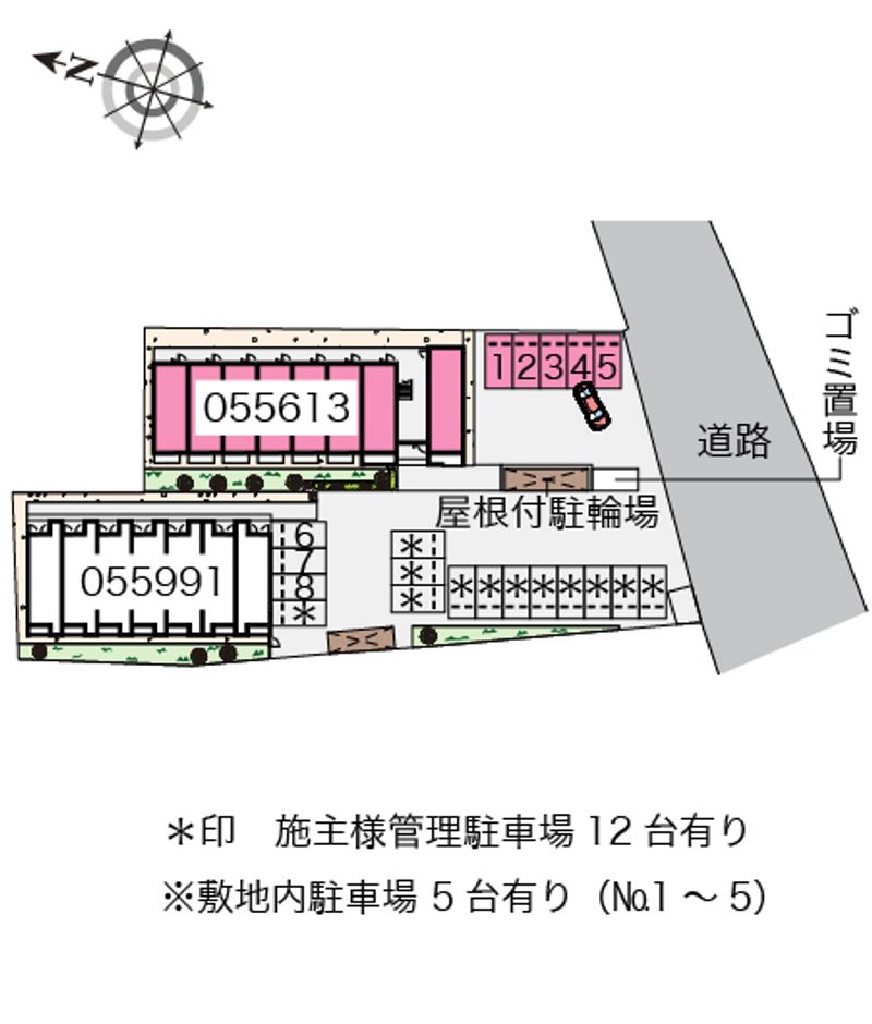 ミランダソレーユ 配置図