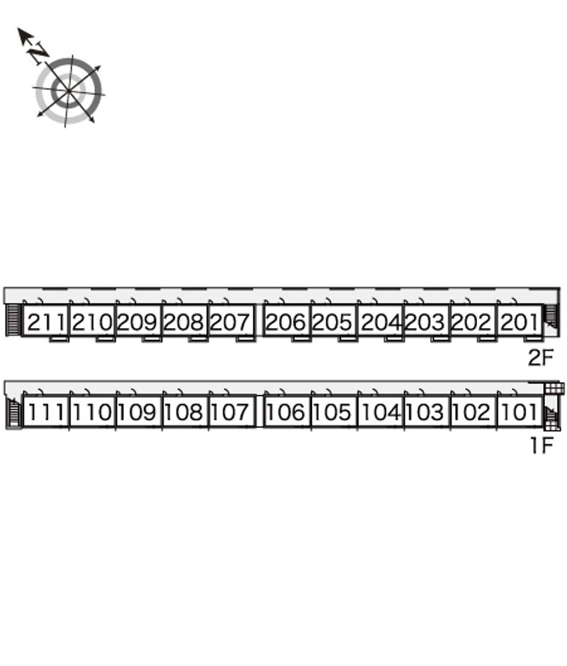 レオパレス21】レオパレス板原 108号室