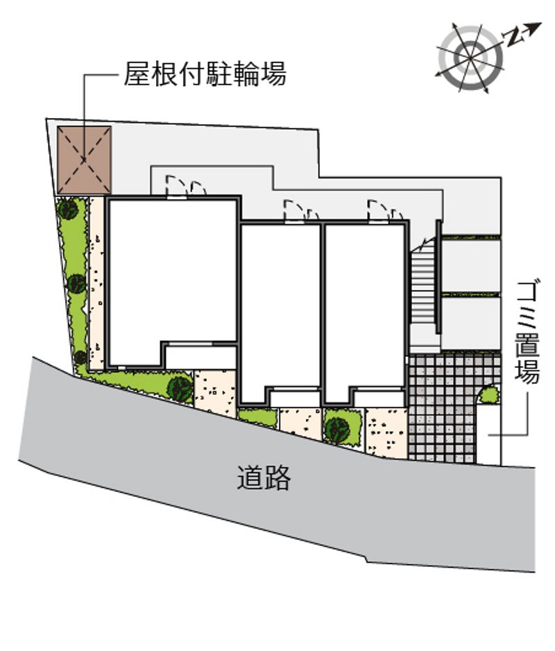 レオネクストリバー　ＫⅡ 配置図