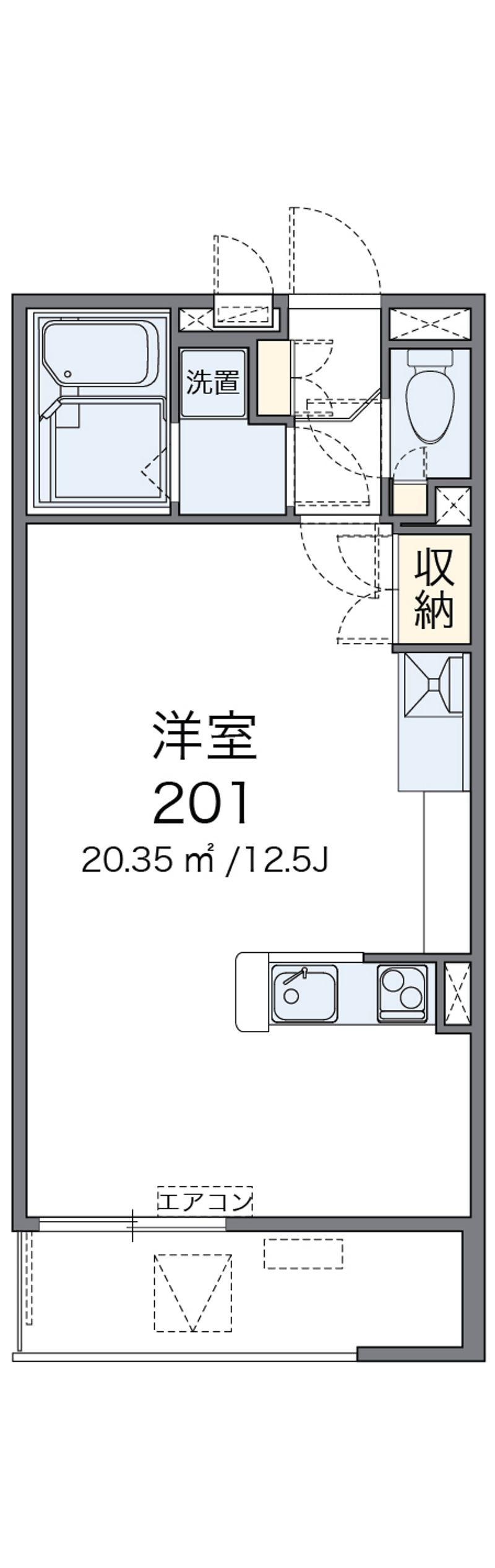 LEONEXT Florezon Chuo Floor plan