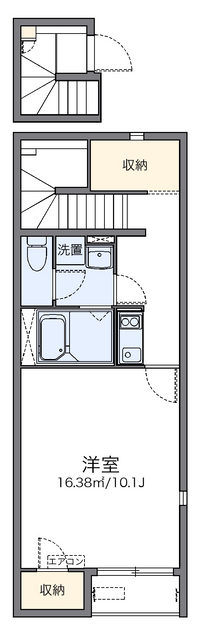 レオネクスト内塩田 間取り図