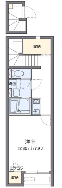 レオネクストわがや 間取り図