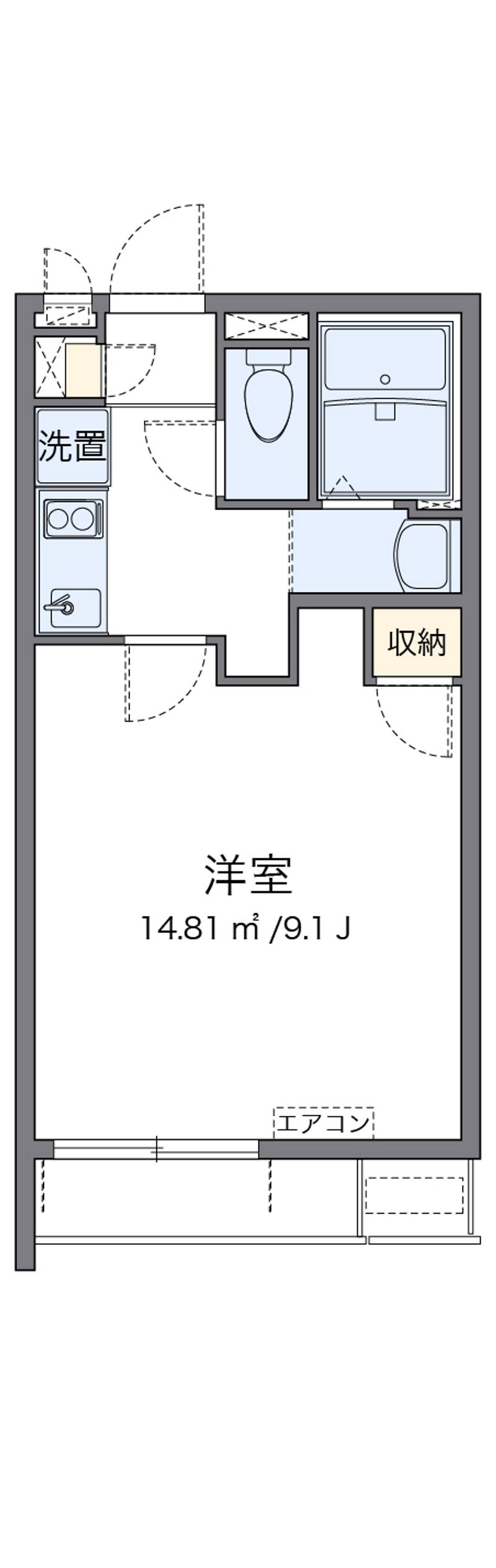 クレイノファレノプシス 間取図