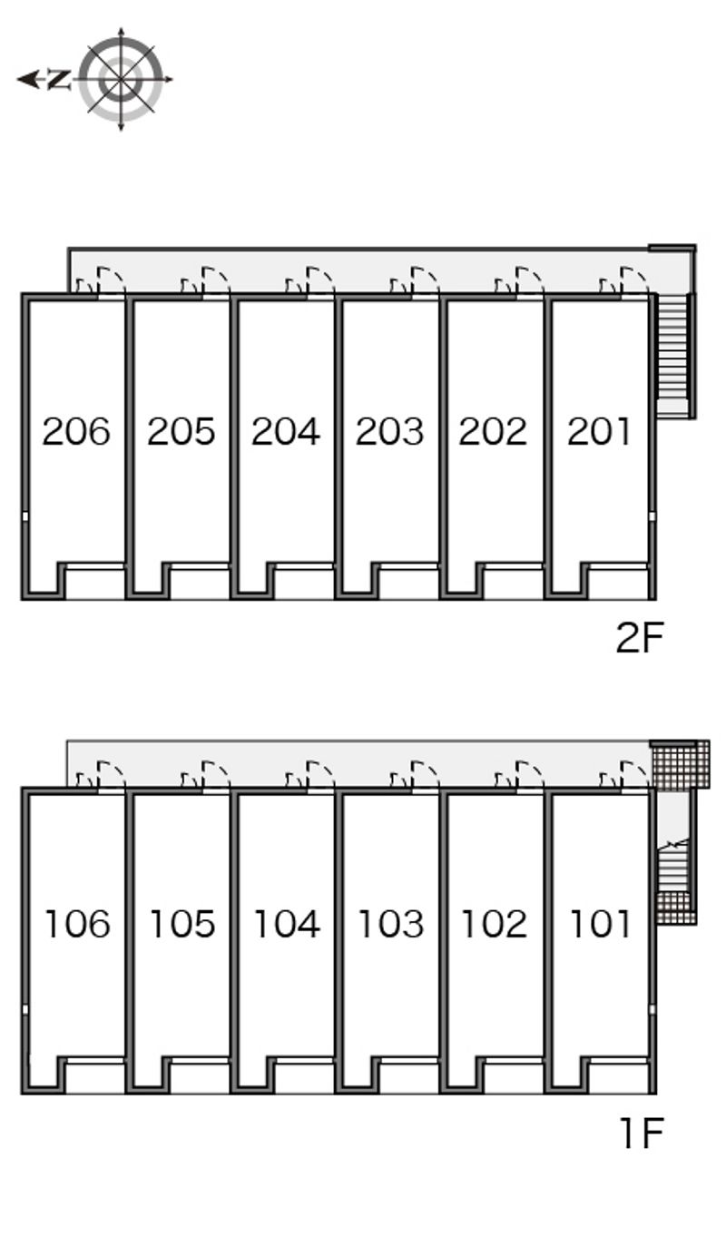 レオネクストふみつき 間取配置図