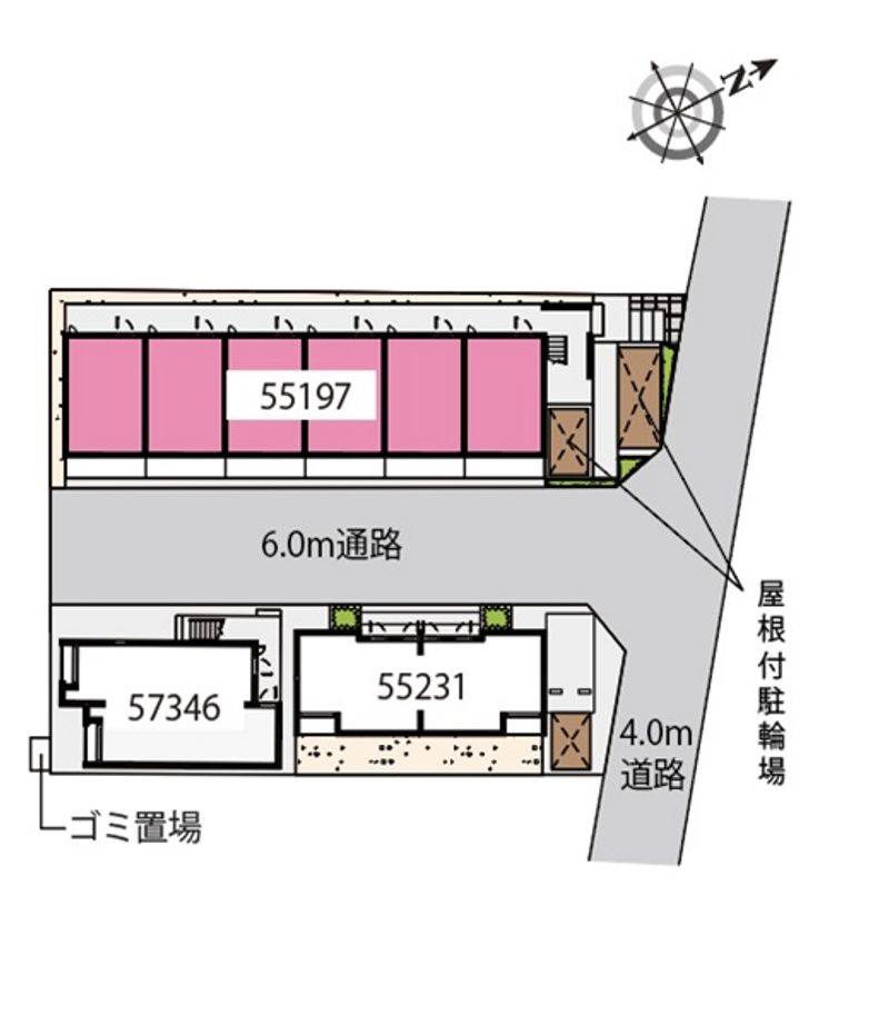 レオネクストパタータ 配置図