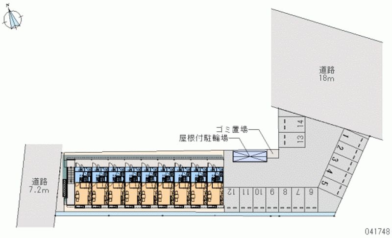 41748 월정액 주차장