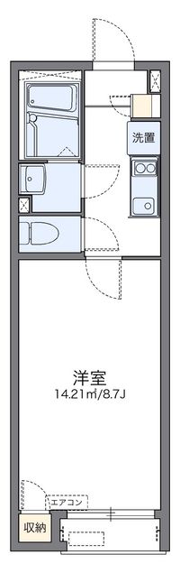 レオネクストＩＮＡＲＩ 間取り図