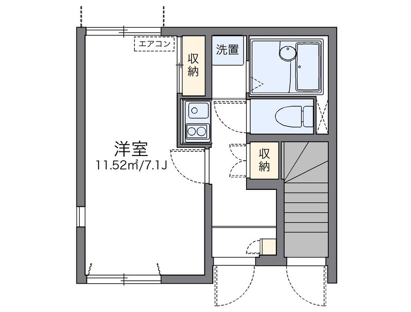 レオネクストグランディ　宮城野 間取り