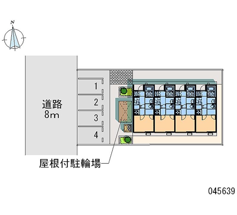 レオネクストしらさぎＢ 月極駐車場