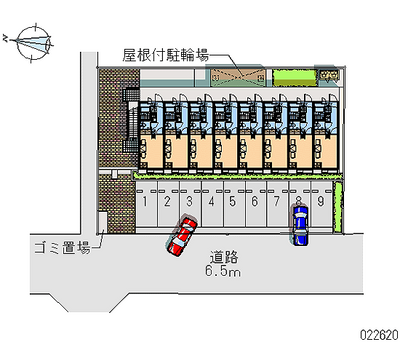 22620 Monthly parking lot