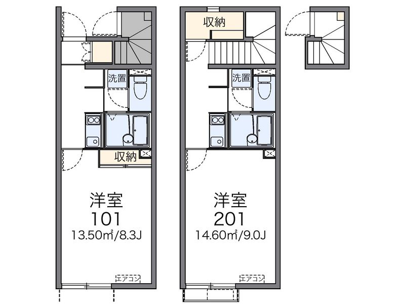 レオネクスト新座エイト 間取図
