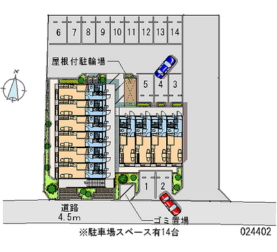 24402 Monthly parking lot