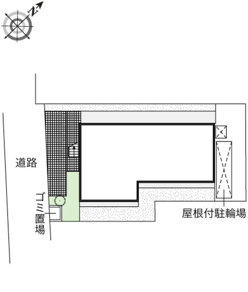 レオパレス西竹 配置図