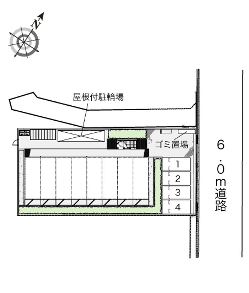 レオパレス高雄 駐車場