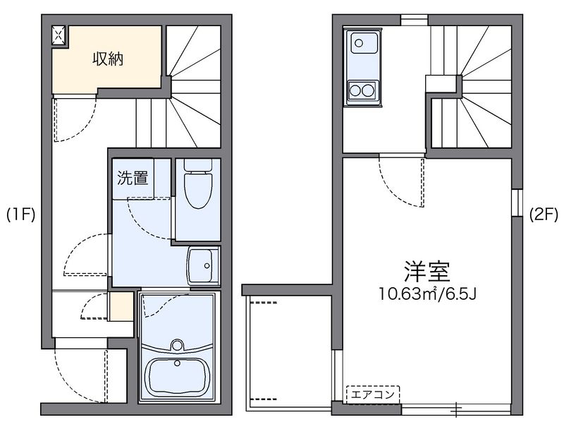 レオネクストメゾン庄内通 間取図