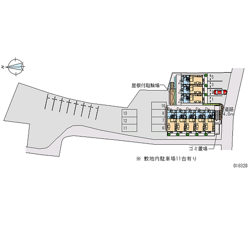 18328月租停車場