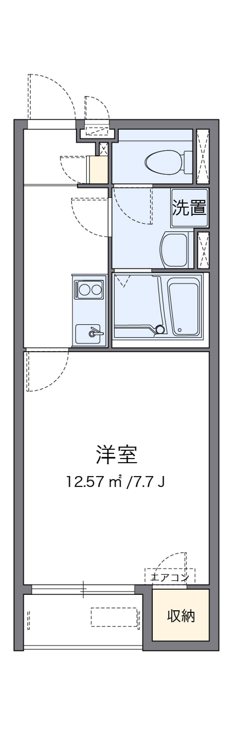 クレイノシャルマンⅡ 間取図
