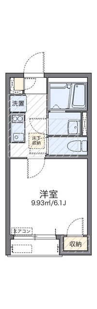 レオネクストパークサイドあおい 間取り図