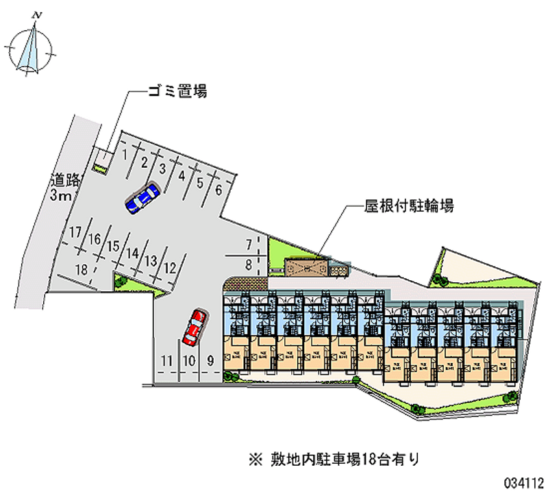 レオパレスＲｕｓｈ 共用部分